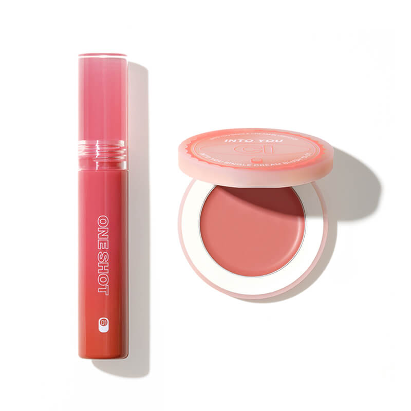 INTO YOU One Shot Lip Tint & Cream Blush Bundle-OT01