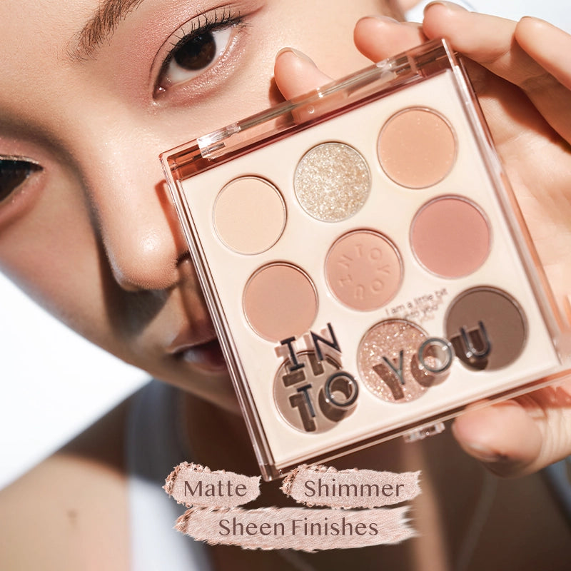 INTO YOU Nine-Color Eyeshadow Palette-INTO YOU Cosmetics
