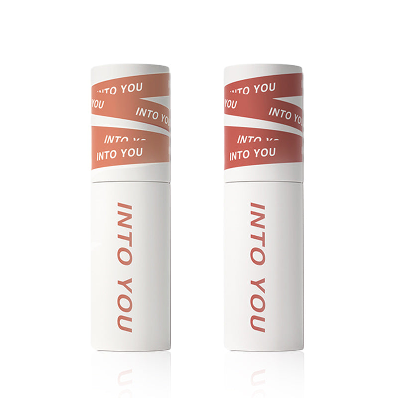 INTO YOU Shero Super Matte Lip Mud EM05 & EM08-EM05 Sunset Nude & EM08 Brick Red Nude