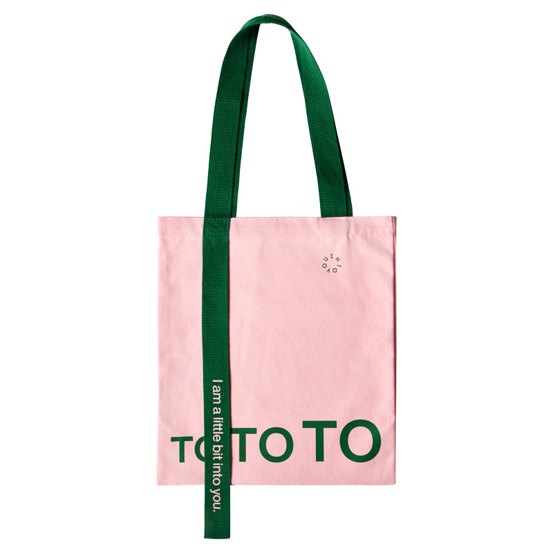 INTO YOU Reusable Canvas Bag