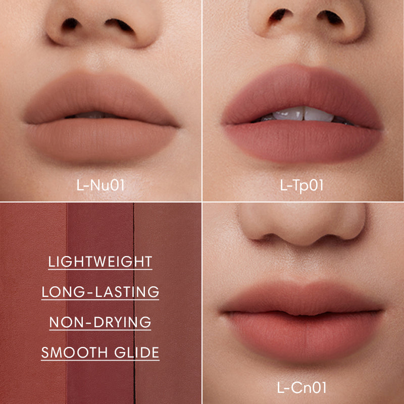 INTO YOU Light Long-lasting Matte Liquid Lipstick-L-Nu01 (Nude)
