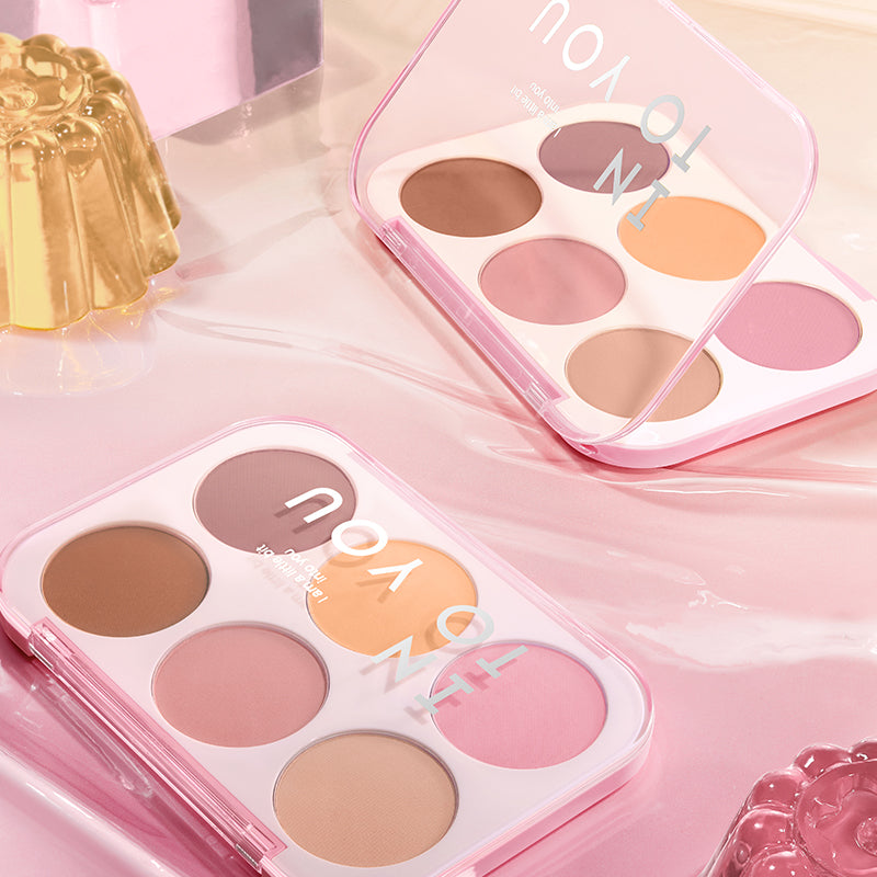 INTO YOU Six-color Blush Palette