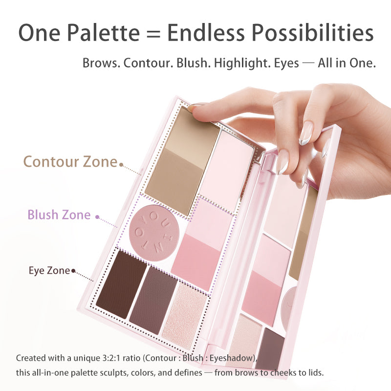 INTO YOU Facial Multi-functional Synthetic Palette
