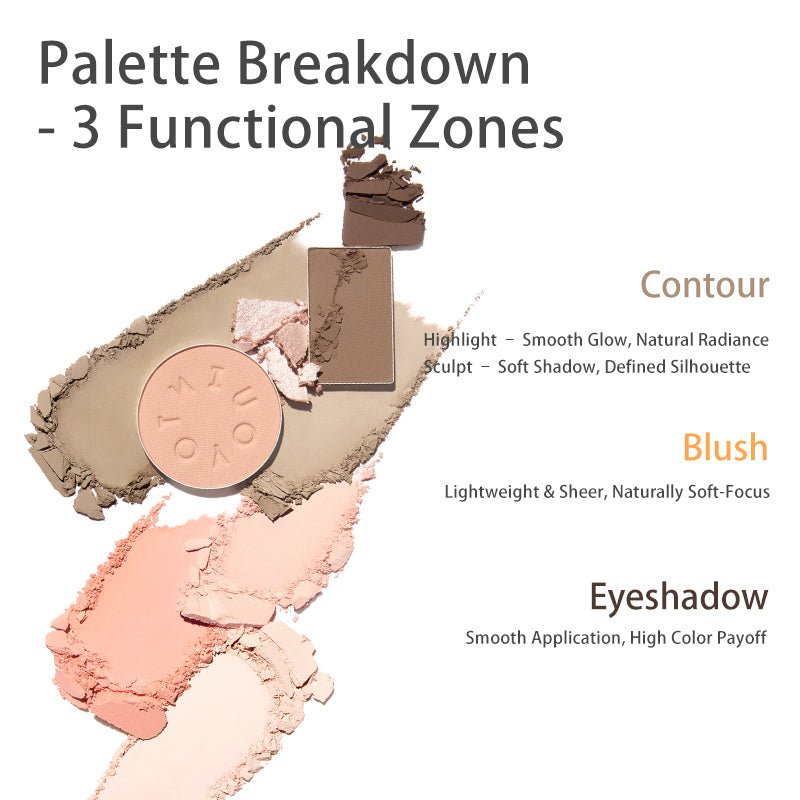 INTO YOU Facial Multi-functional Synthetic Palette