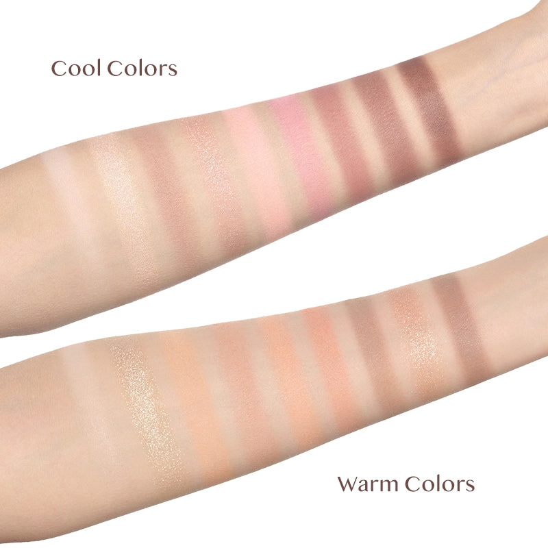 INTO YOU Nine-Color Eyeshadow Palette-INTO YOU Cosmetics