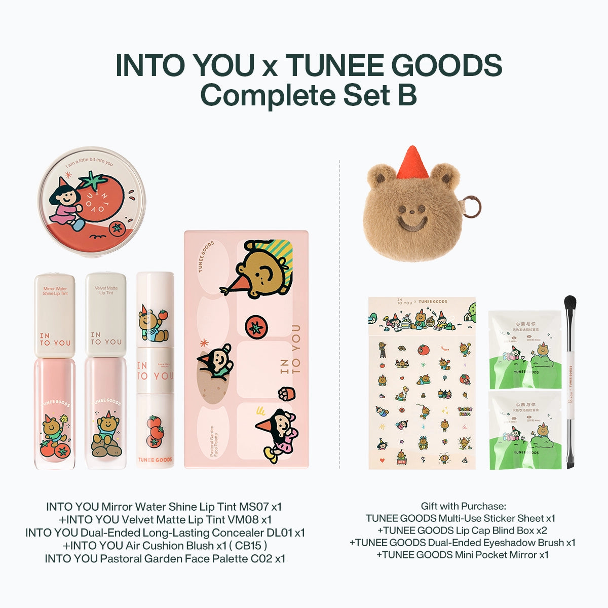 INTO YOU x TUNEE GOODS Gift Set