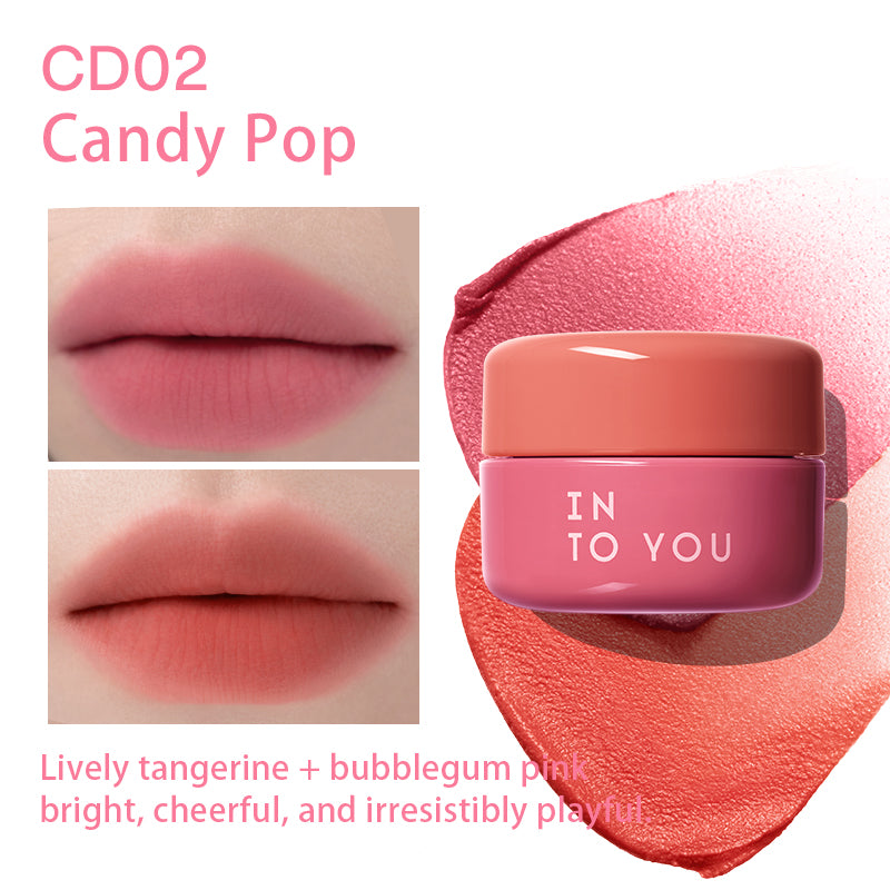 INTO YOU Canned Lip Cheek Mud With Brush