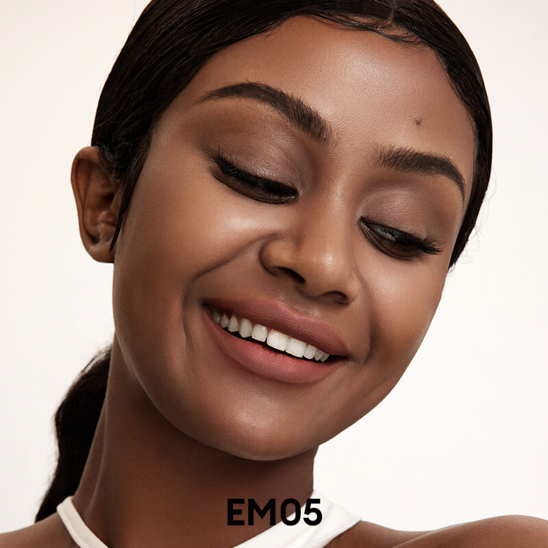 INTO YOU Shero Super Matte Lip & Cheek Mud-EM01-Red Brown