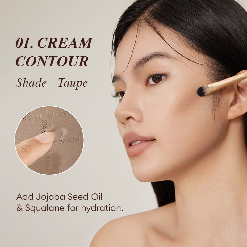 INTO YOU Highlight & Contour Trio Palette-L1 - Natural