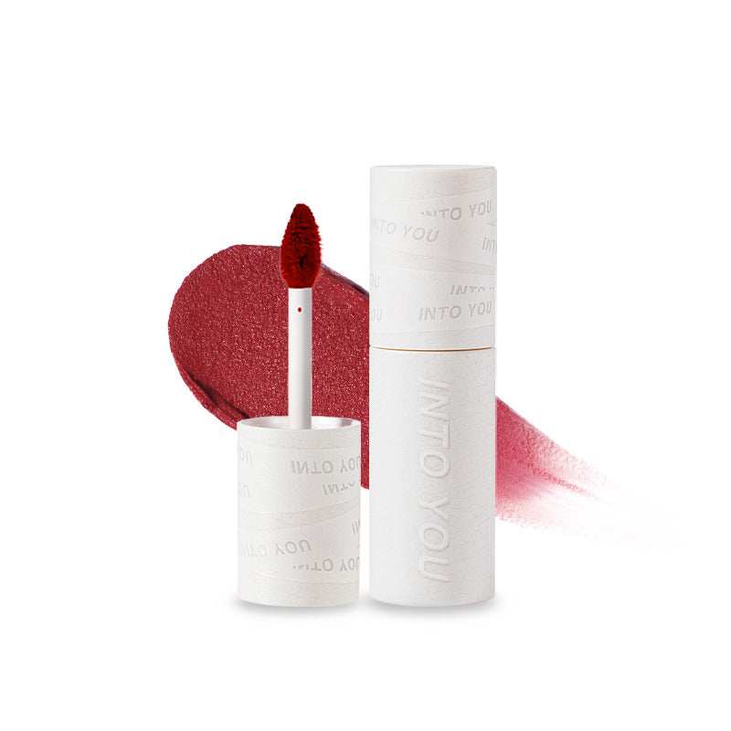 INTO YOU Shero Super Matte Lip & Cheek Mud-EM112-Rose Red