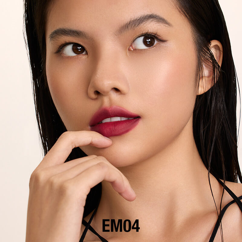 INTO YOU Shero Super Matte Lip & Cheek Mud-EM01-Red Brown