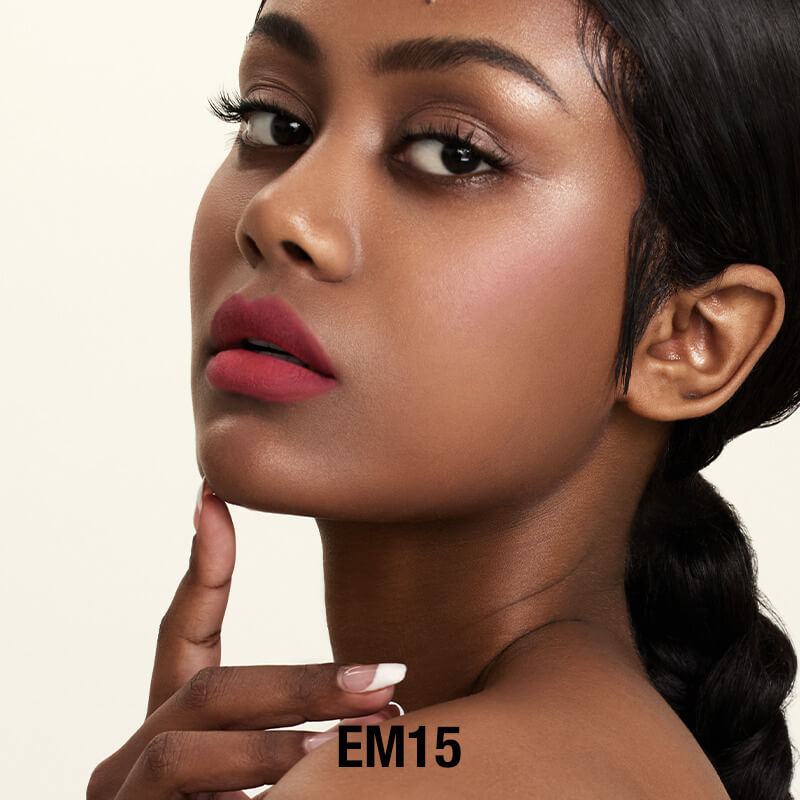 INTO YOU Shero Super Matte Lip & Cheek Mud-EM01-Red Brown