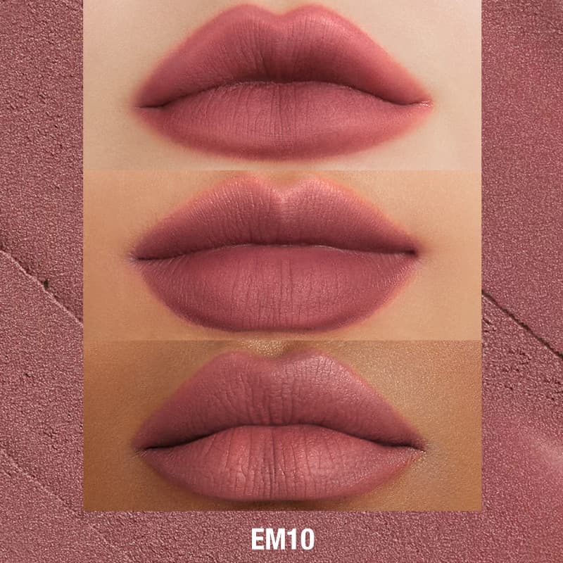 INTO YOU Shero Super Matte Lip & Cheek Mud-EM01-Red Brown