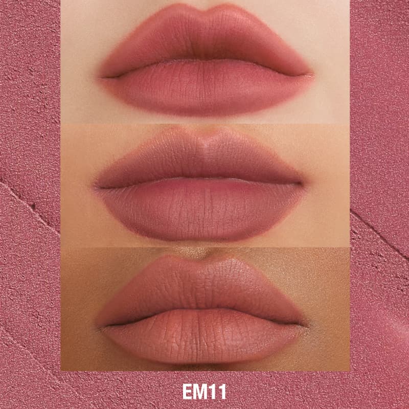 INTO YOU Shero Super Matte Lip & Cheek Mud-EM01-Red Brown