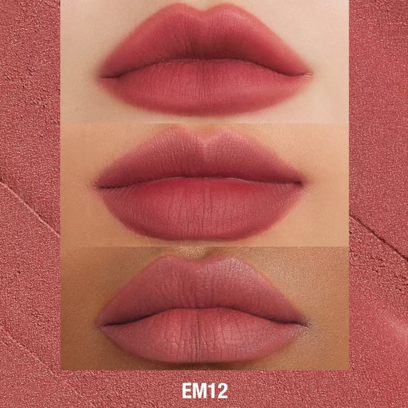 INTO YOU Shero Super Matte Lip & Cheek Mud-EM01-Red Brown