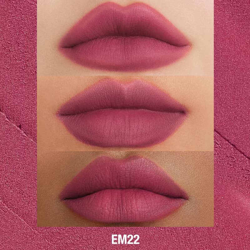 INTO YOU Shero Super Matte Lip & Cheek Mud-EM01-Red Brown