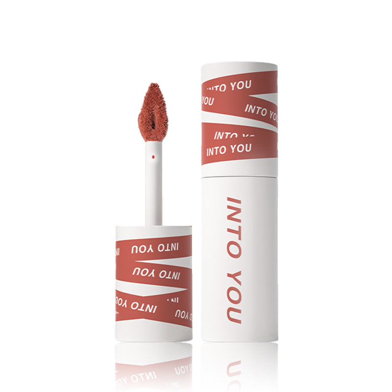 INTO YOU Shero Super Matte Lip & Cheek Mud-EM01-Red Brown