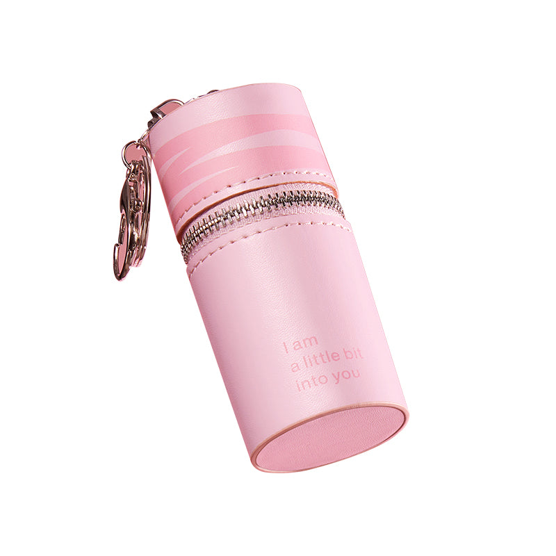 INTO YOU Cylinder Lip Case with Keychain