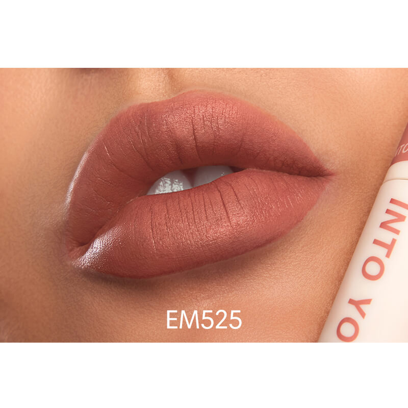 INTO YOU Shero Super Matte Lip & Cheek Mud-EM01-Red Brown