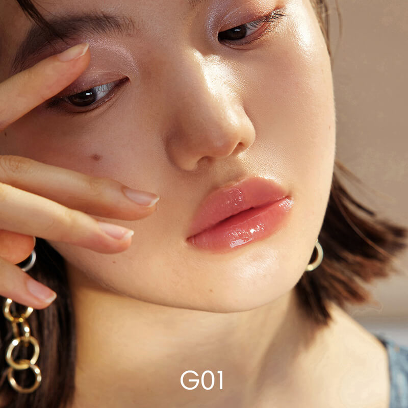 INTO YOU Syrup Glossy Lip Tint-G01-Pink Peach
