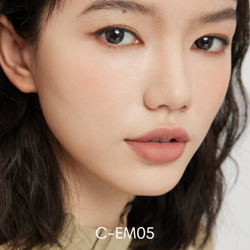 INTO YOU Canned Lip & Cheek Mud With Brush-302-Velvet Red