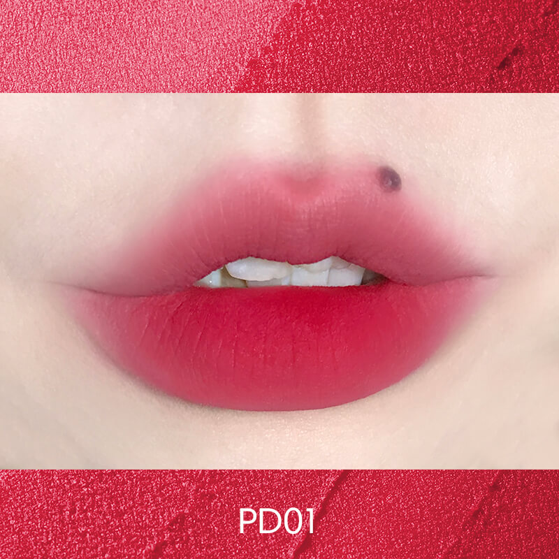 INTO YOU Canned Lip & Cheek Mud With Brush-302-Velvet Red