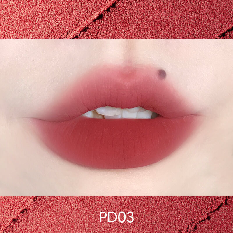 INTO YOU Canned Lip & Cheek Mud With Brush-302-Velvet Red
