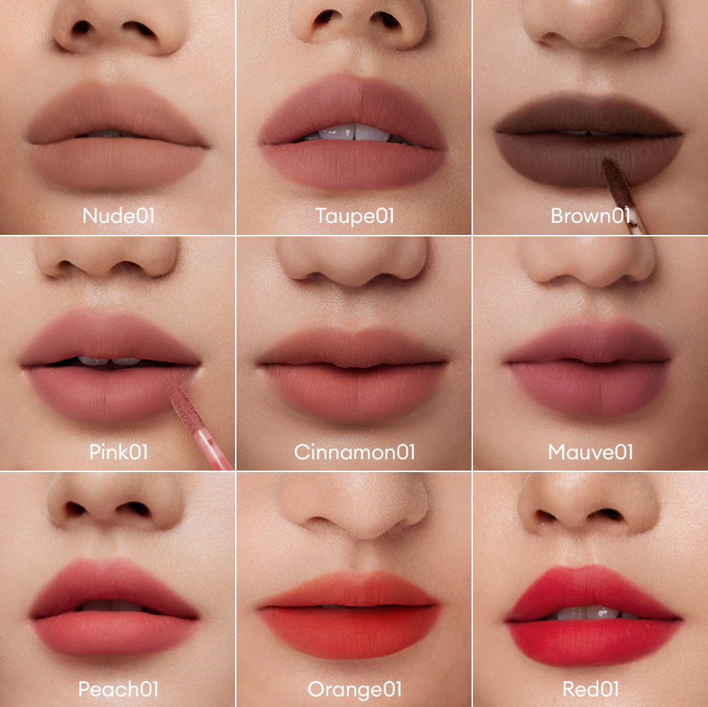INTO YOU Light Long-lasting Matte Liquid Lipstick-L-Nu01 (Nude)