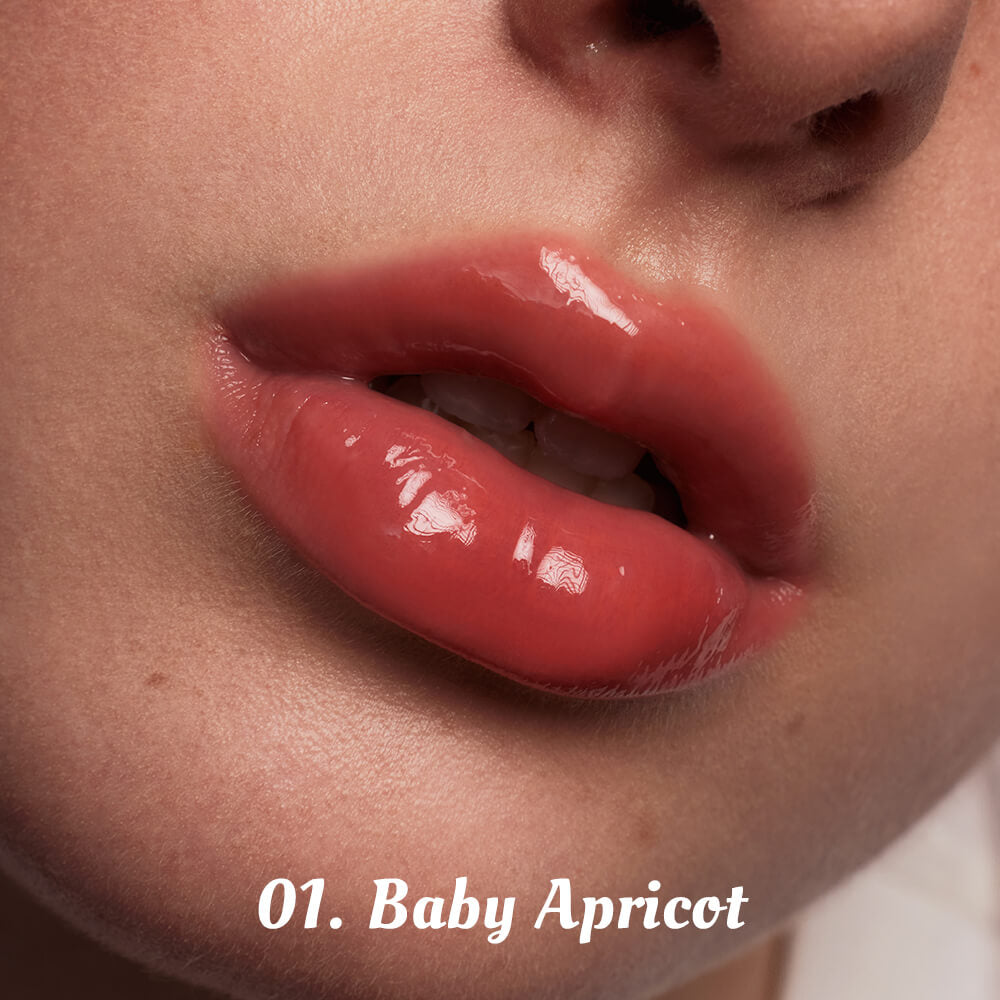 ITY 01-Baby Apricot Lip Gloss Nude Pink