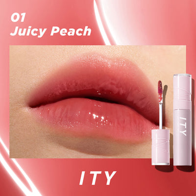 ITY WATER KISS LIP GLAZE-01-juicy peach