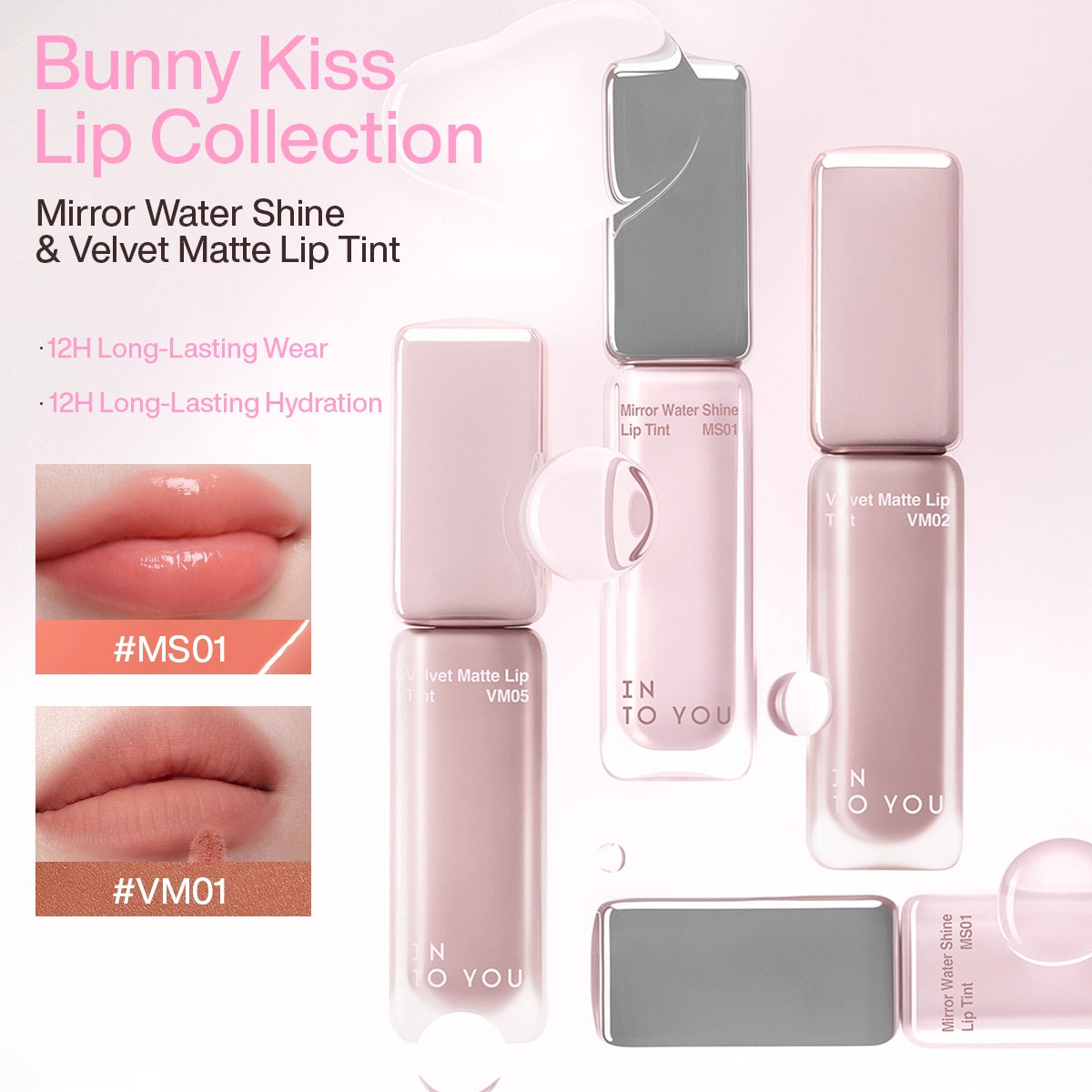 INTO YOU Bunny Kiss Lip Collection