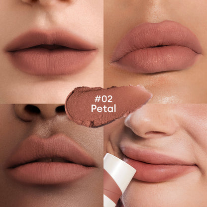 ITY Lip Mud 02 Petal - light pink matte liquid lipstick