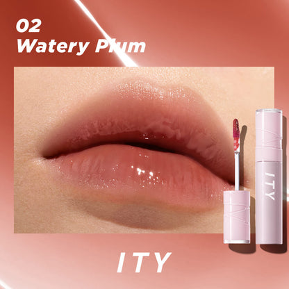 ITY WATER KISS LIP GLAZE-02-Watery Plum