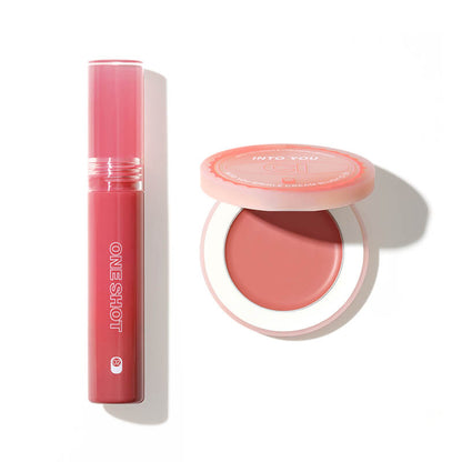 INTO YOU One Shot Lip Tint & Cream Blush Bundle-OT02