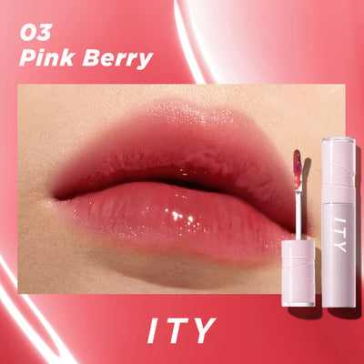 ITY WATER KISS LIP GLAZE-03-Pink Berry