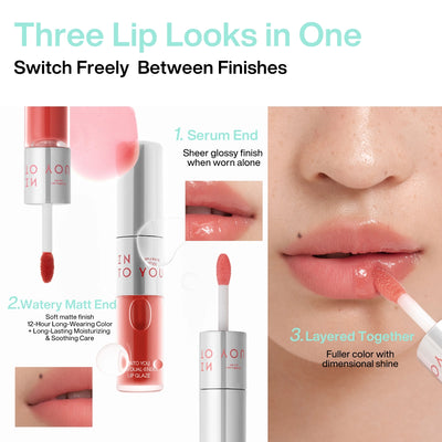 INTO YOU Dew Dual-Ended Lip Glaze