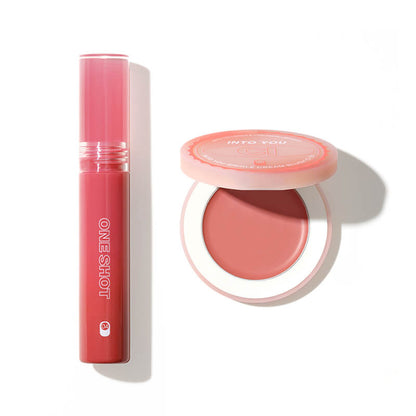 INTO YOU One Shot Lip Tint & Cream Blush Bundle-OT04