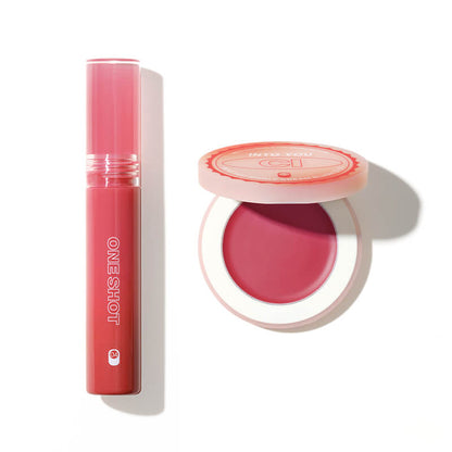 INTO YOU One Shot Lip Tint & Cream Blush Bundle-OT04