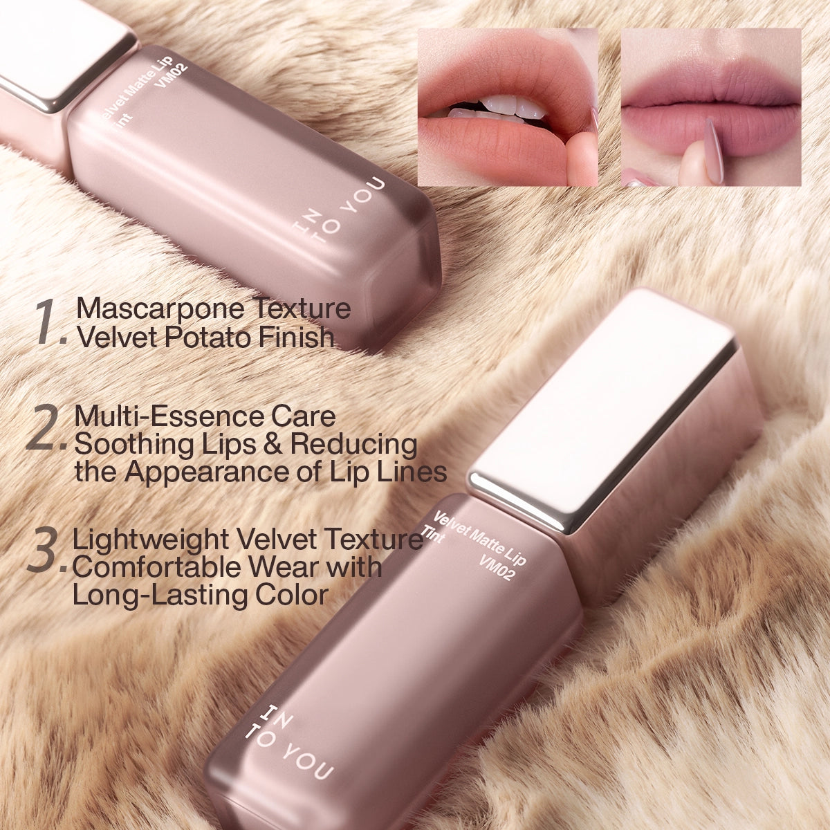INTO YOU Bunny Kiss Lip Collection