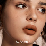 ITY Lip Mud 07 Ginger - burnt orange matte lipstick