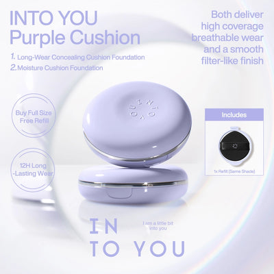 INTO YOU Purple Cushion Foundation