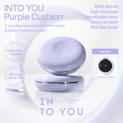 INTO YOU Purple Cushion Foundation