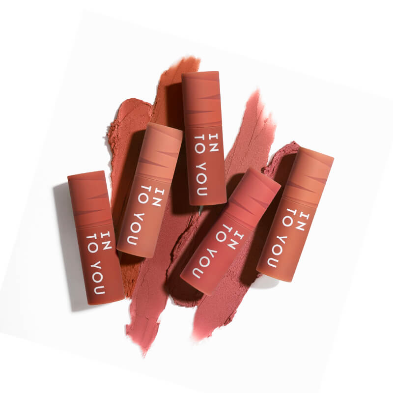 INTO YOU Mini Shero Lip Mud (1g/0.03oz)-EM01-Red Brown