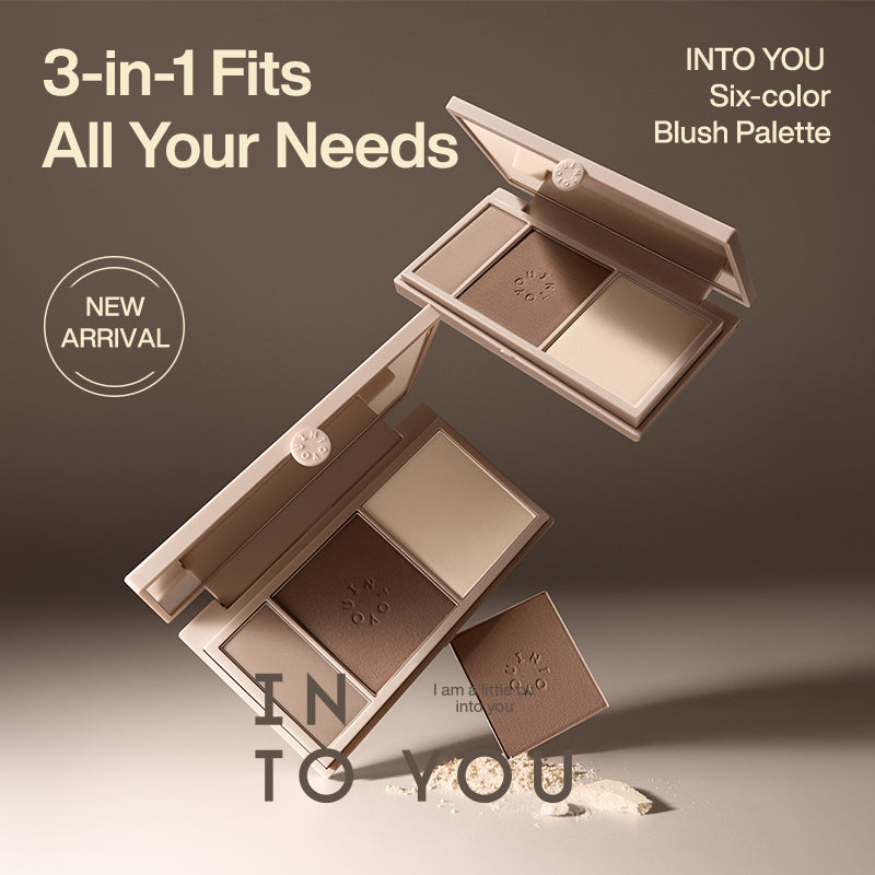 INTO YOU Three-color Glow Contour Palette N1 Natural