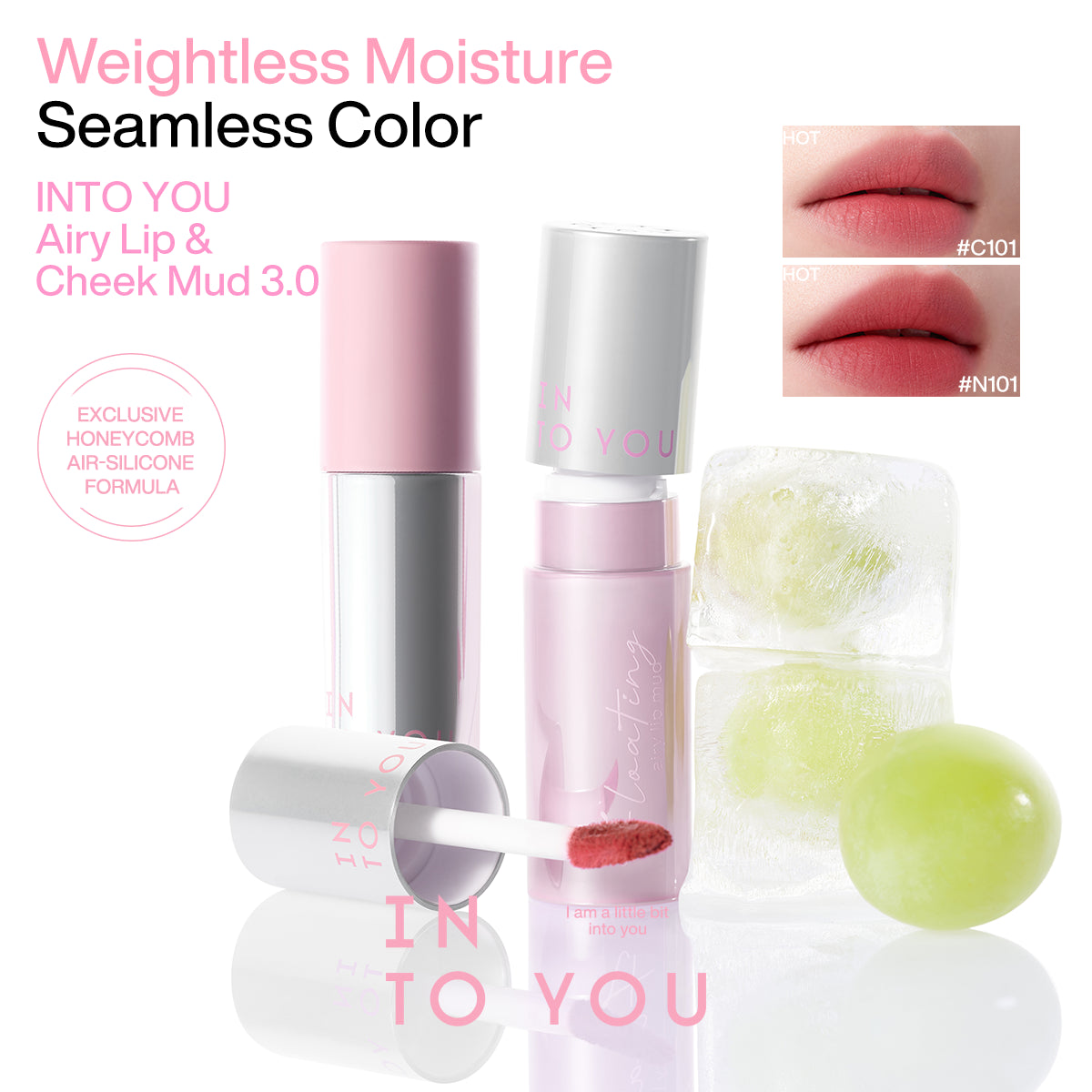 INTO YOU Airy Lip Cheek Mud