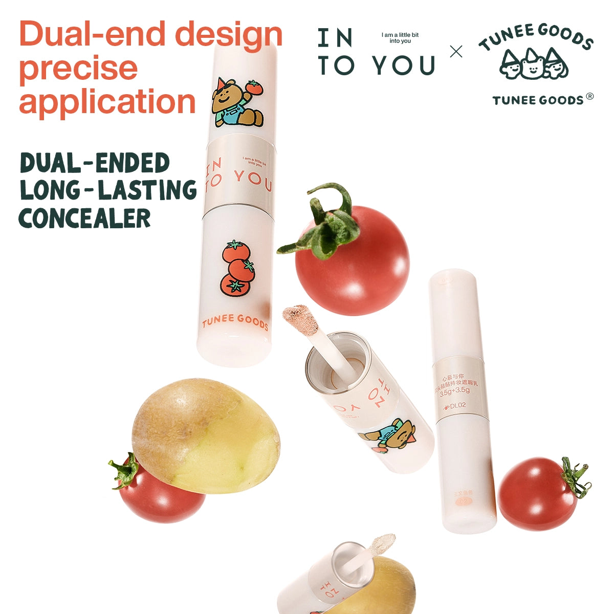 Dual-Ended Long-Lasting Concealer