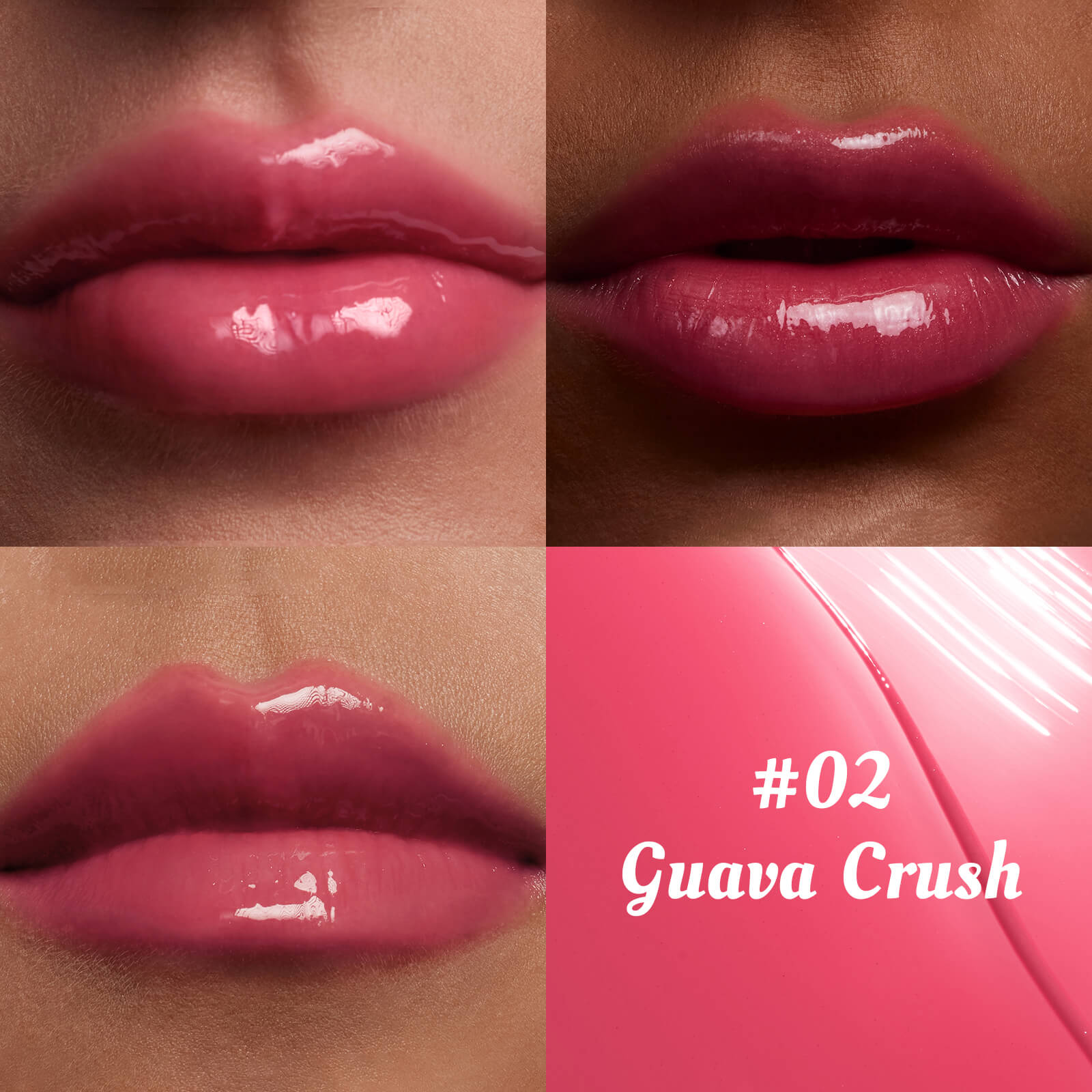 ITY 02-Guava Crush Berry Juicy Lip Gloss