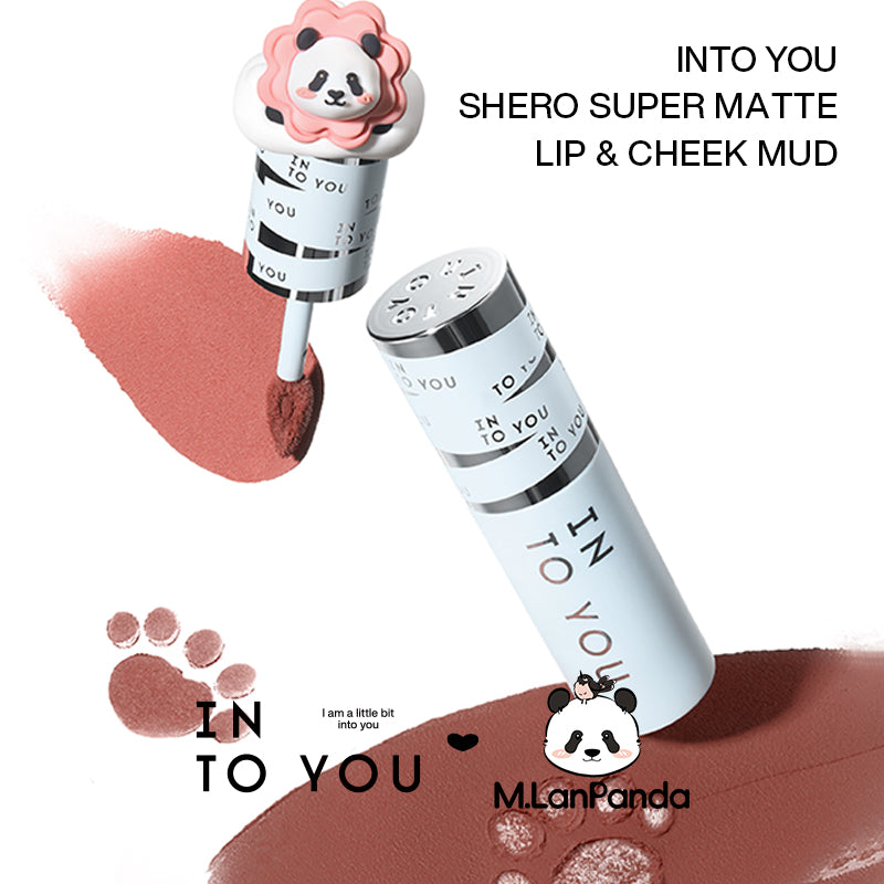 Into You 化妝品 | Shero Super Matte Lip & Cheek Mud - 適合所有膚色