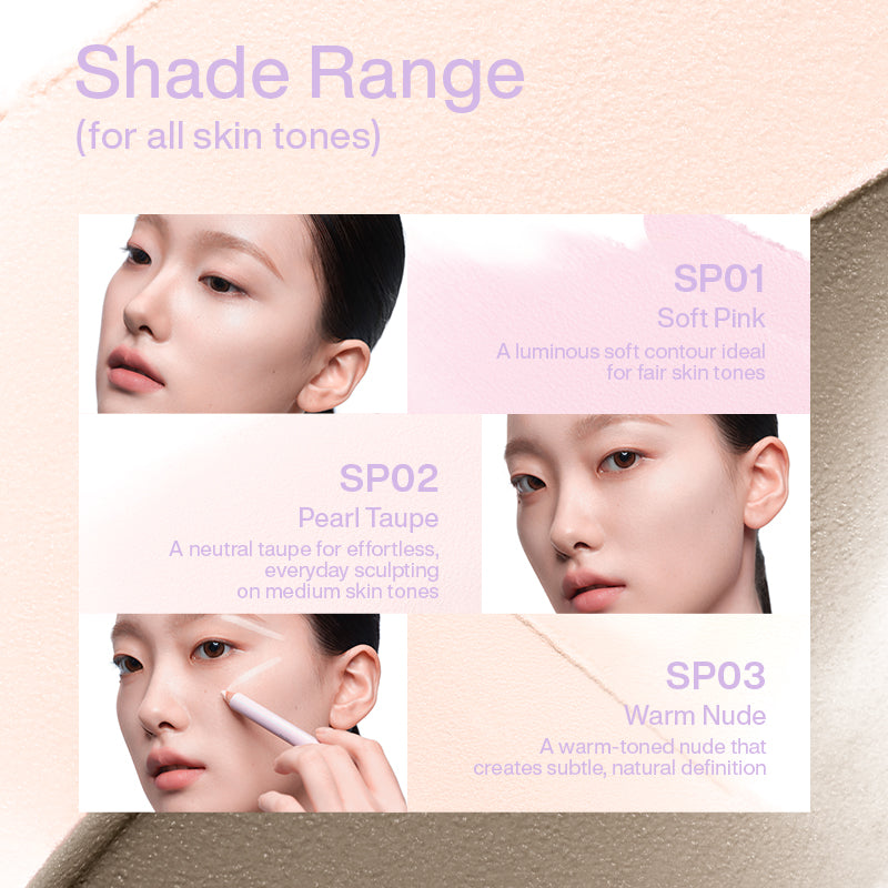 INTO YOU Nude Sculpting Contour & Highlight Duo Pencil