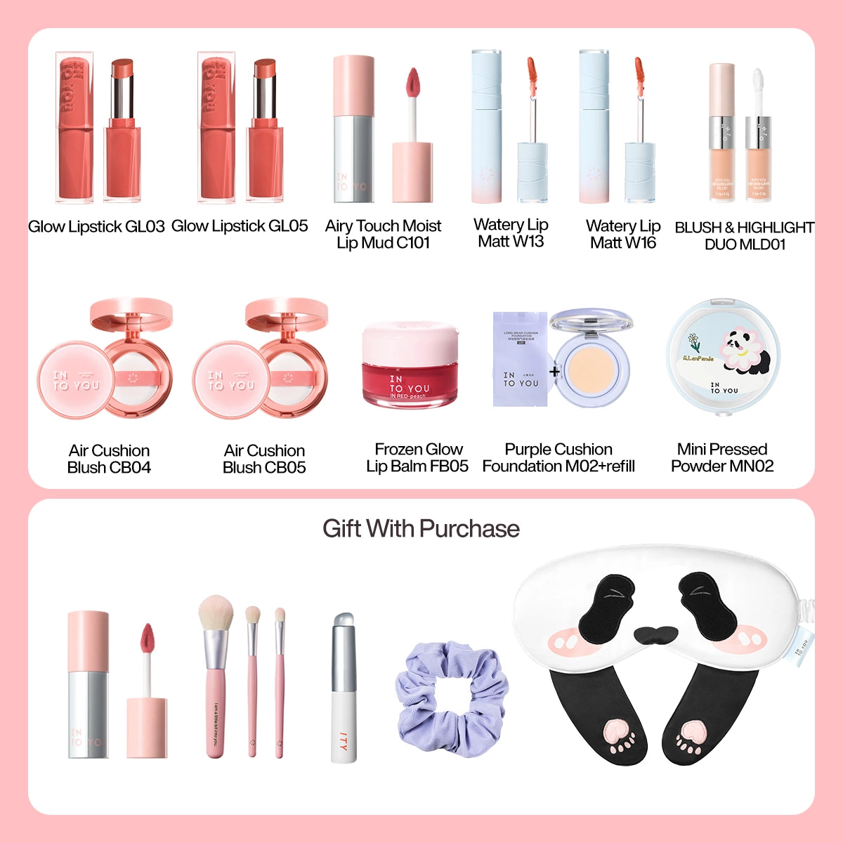 INTO YOU Fixed Makeup Set